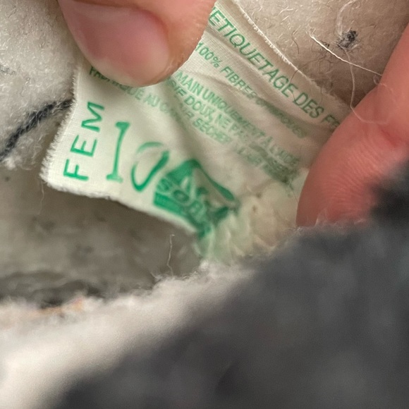 Vintage Sorel Badger black leather waterproof boots | size 10 - Picture 8 of 10